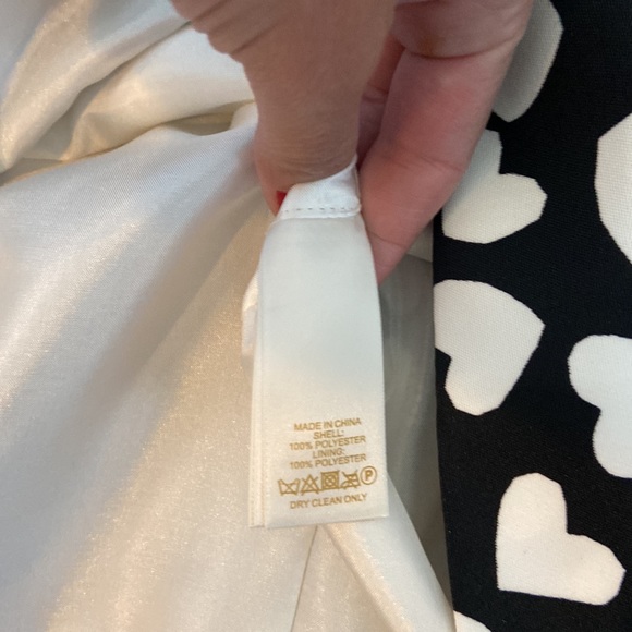 🌟 NWT Kate Spade “Dancing Hearts Domino Dress”, size 0.🌟 - Picture 11 of 16